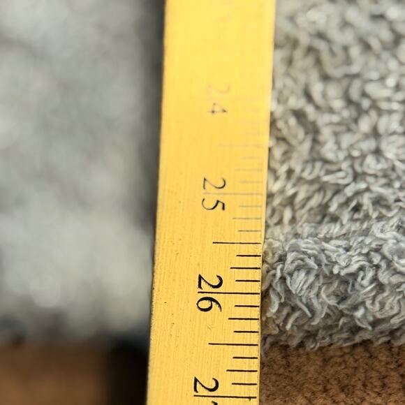 Patagonia Fleece Jacket Women's Sherpa LOS GATOS 1/4 Zip Gray Pullover Size L - Picture 4 of 6